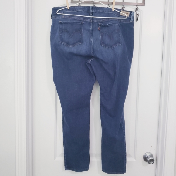Levi Mid-rise skinny jeans size 22w - Picture 3 of 7